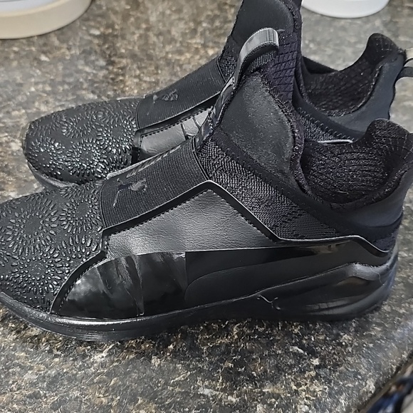 PUMA Fierce Black Slip-On Shoes - Picture 2 of 5